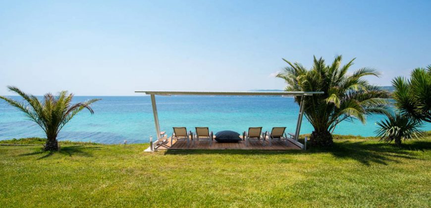 Unique property with private beach