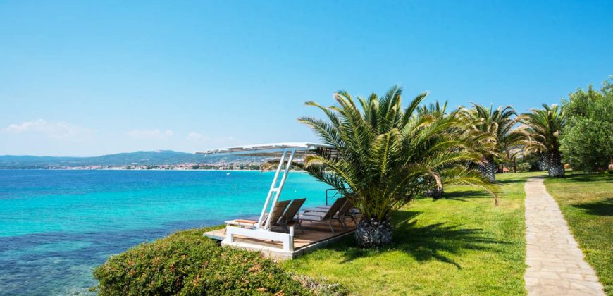Unique property with private beach