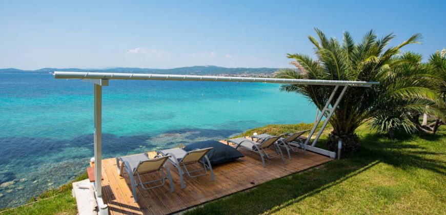 Unique property with private beach