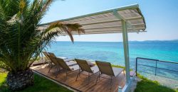 Unique property with private beach