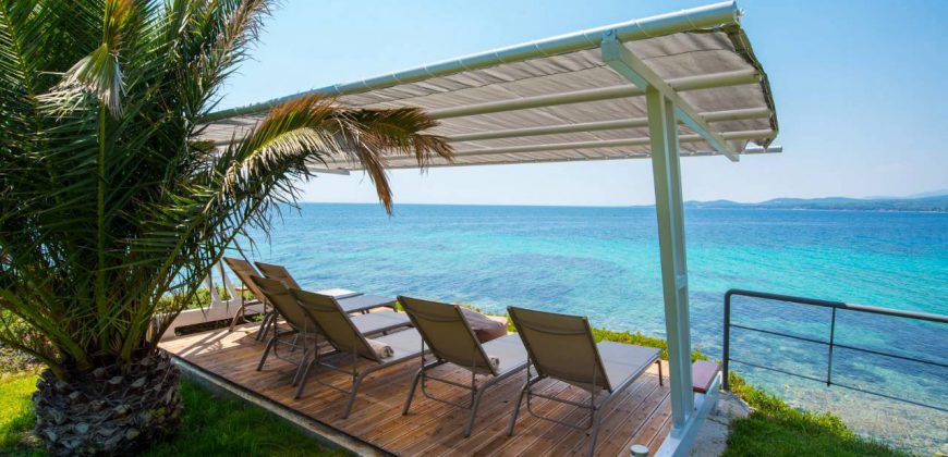 Unique property with private beach