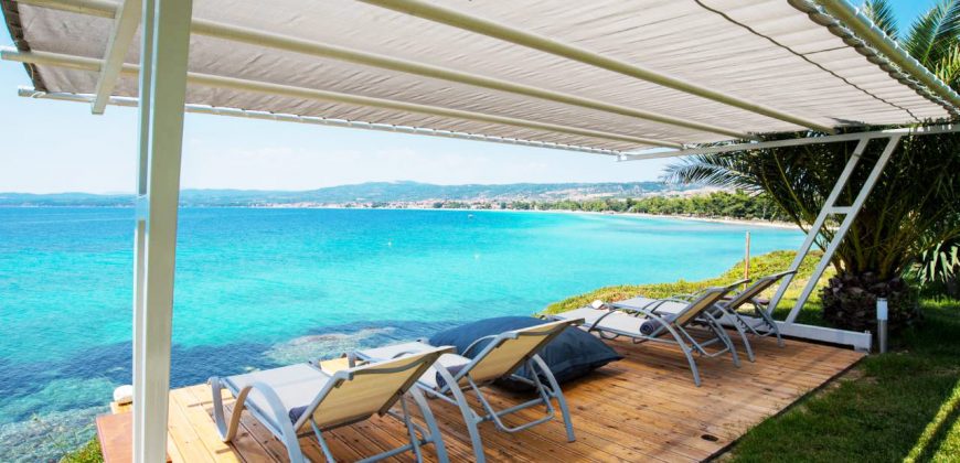 Unique property with private beach