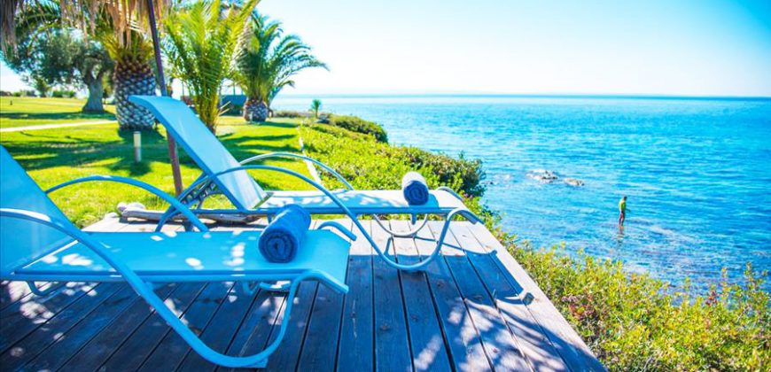 Unique property with private beach