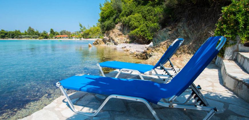 Unique property with private beach