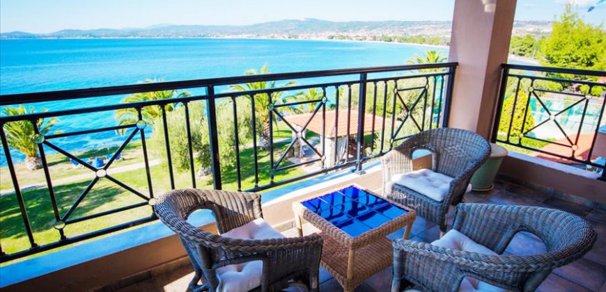 Unique property with private beach