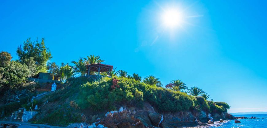 Unique property with private beach
