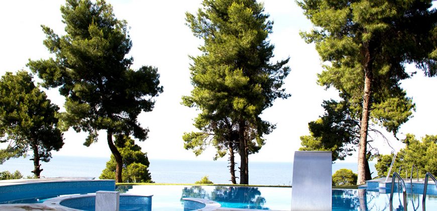 Modern villa in luxury complex