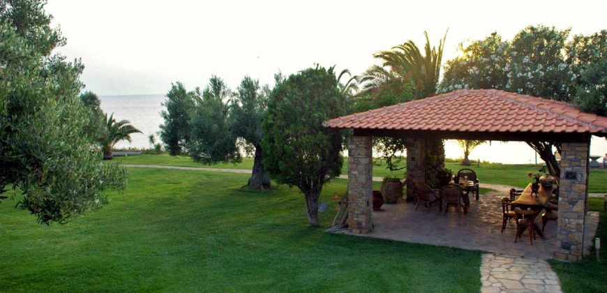 Unique property with private beach